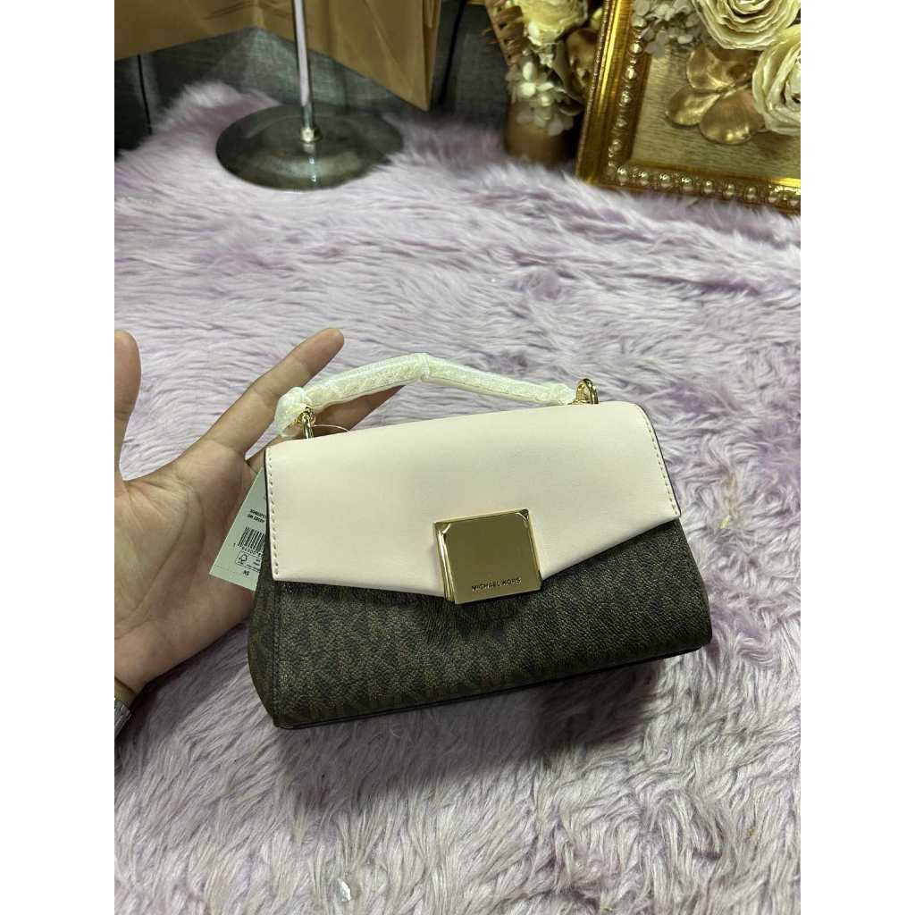 ORIG & IMPORTED MK Lita Crossbody Bag Pink/Brown Small Bag
