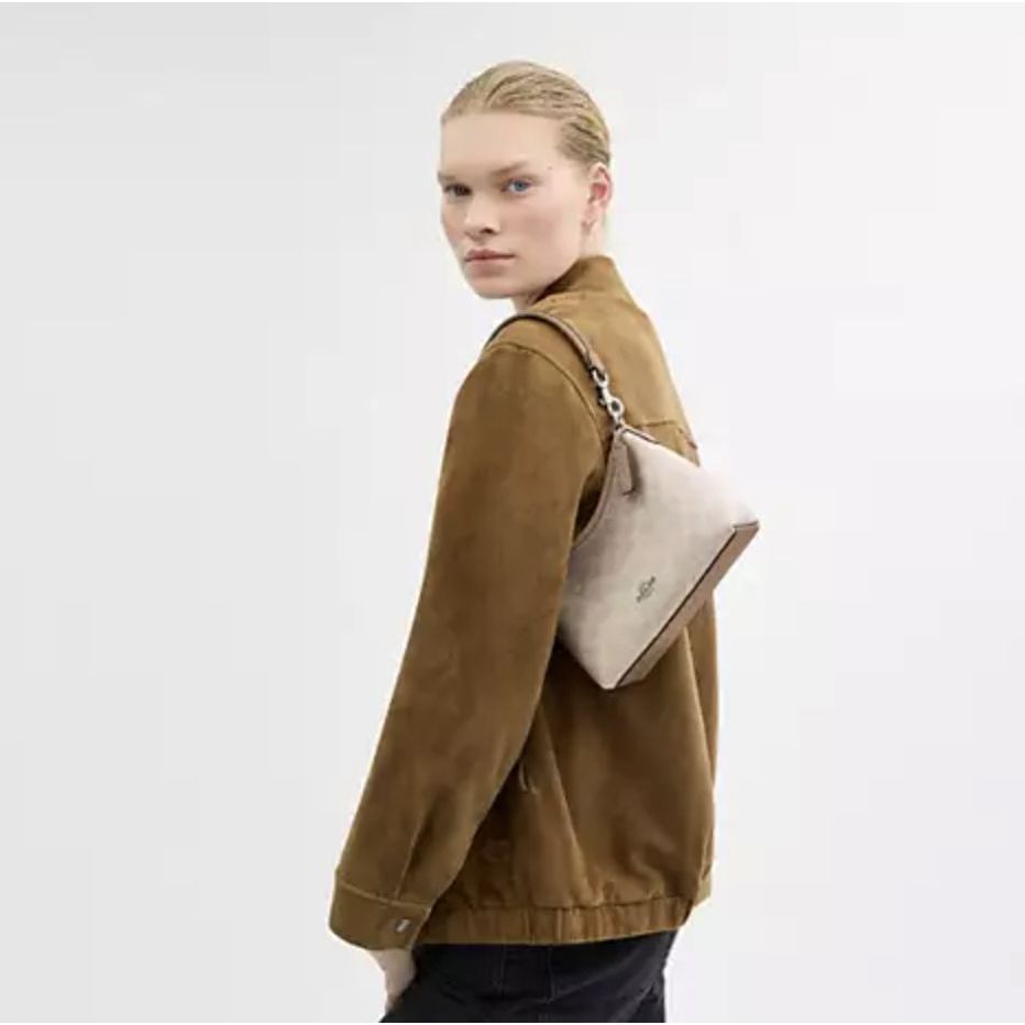 ORIG & IMPORTED CCH Laurel Small Shoulder Bag In Signature Canvas in Sand