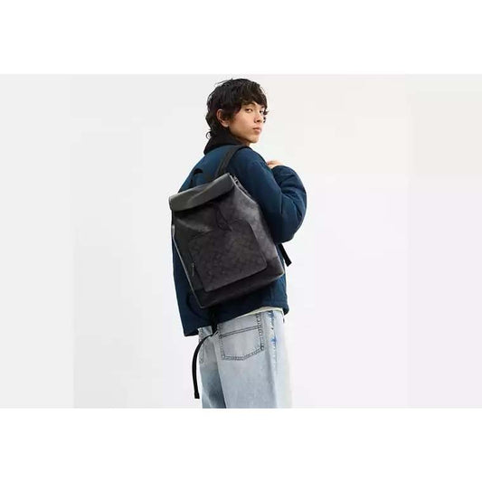 ORIG & IMPORTED CCH Turner Backpack In Signature Canvas Black Men Bag