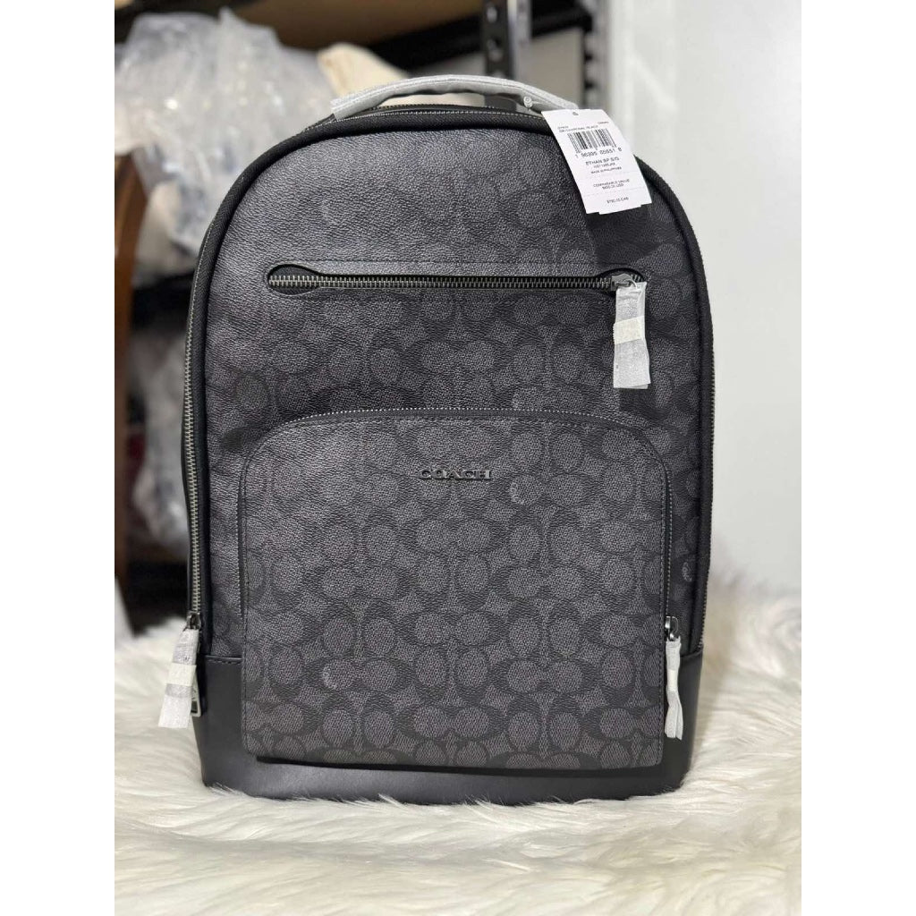 ORIG & IMPORTED CCH Ethan Backpack In Signature Canvas Men Black Bag
