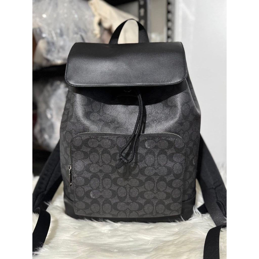 ORIG & IMPORTED CCH Turner Backpack In Signature Canvas Black Men Bag