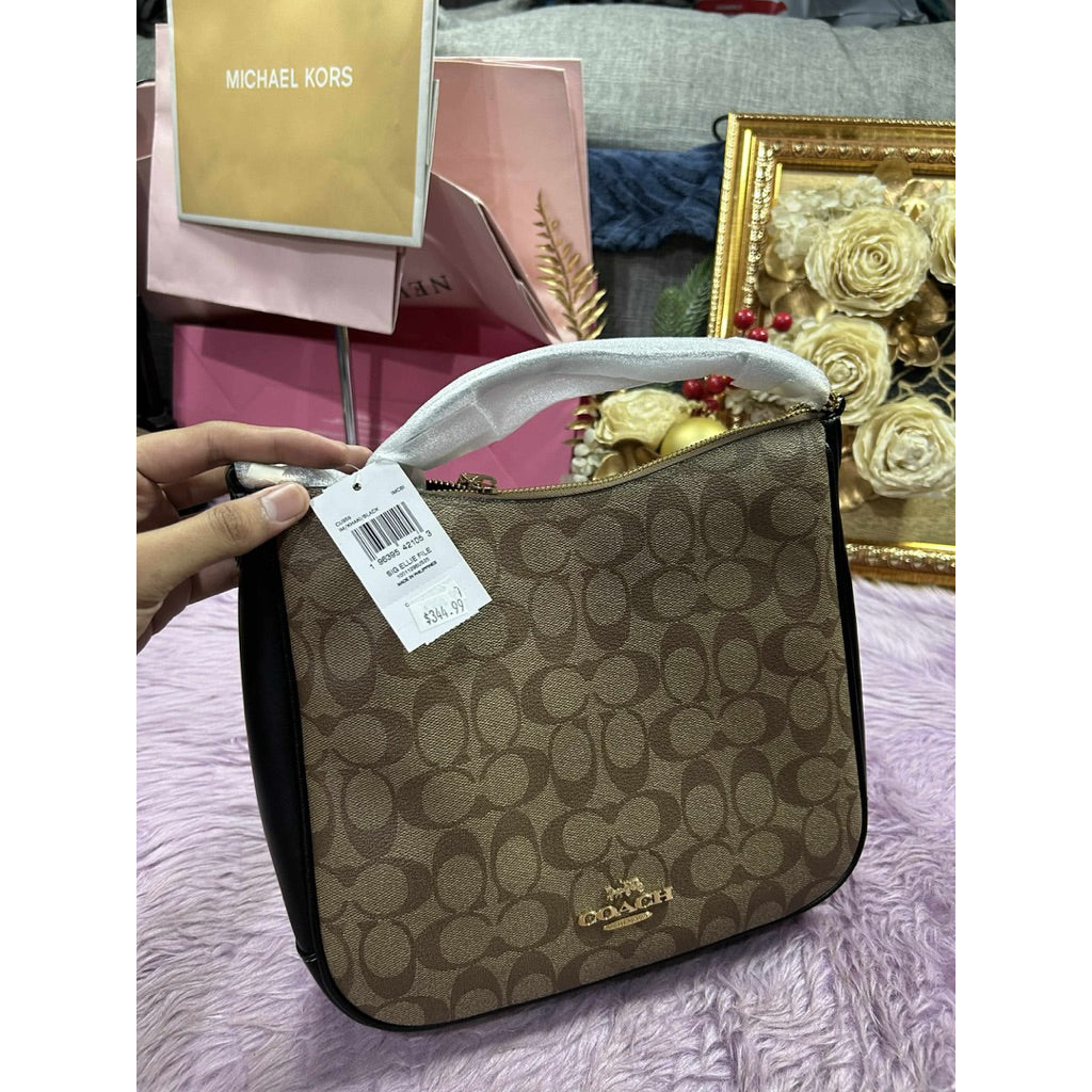 ORIG & IMPORTED CCH Ellie File Bag In Signature Canvas Khaki / Brown