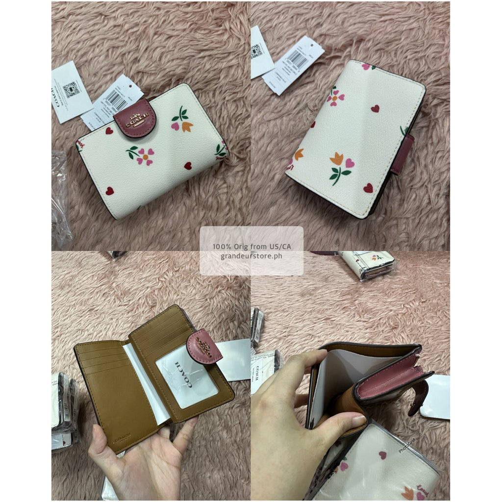 ORIG & IMPORTED CCH MEDIUM CORNER ZIP BIFOLD WALLET