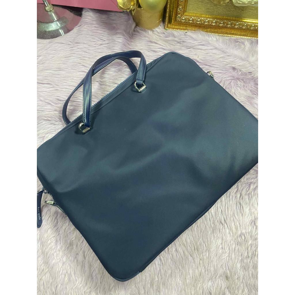 ORIG Preloved KS Jae Laptop Nylon Blue Bag