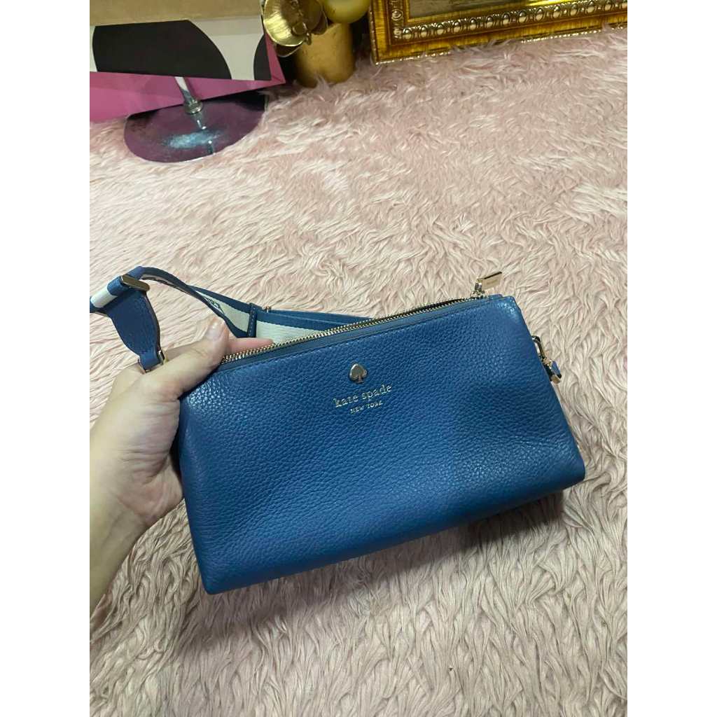 ORIG Preloved KS Emma Mini Crossbody Bag Blue