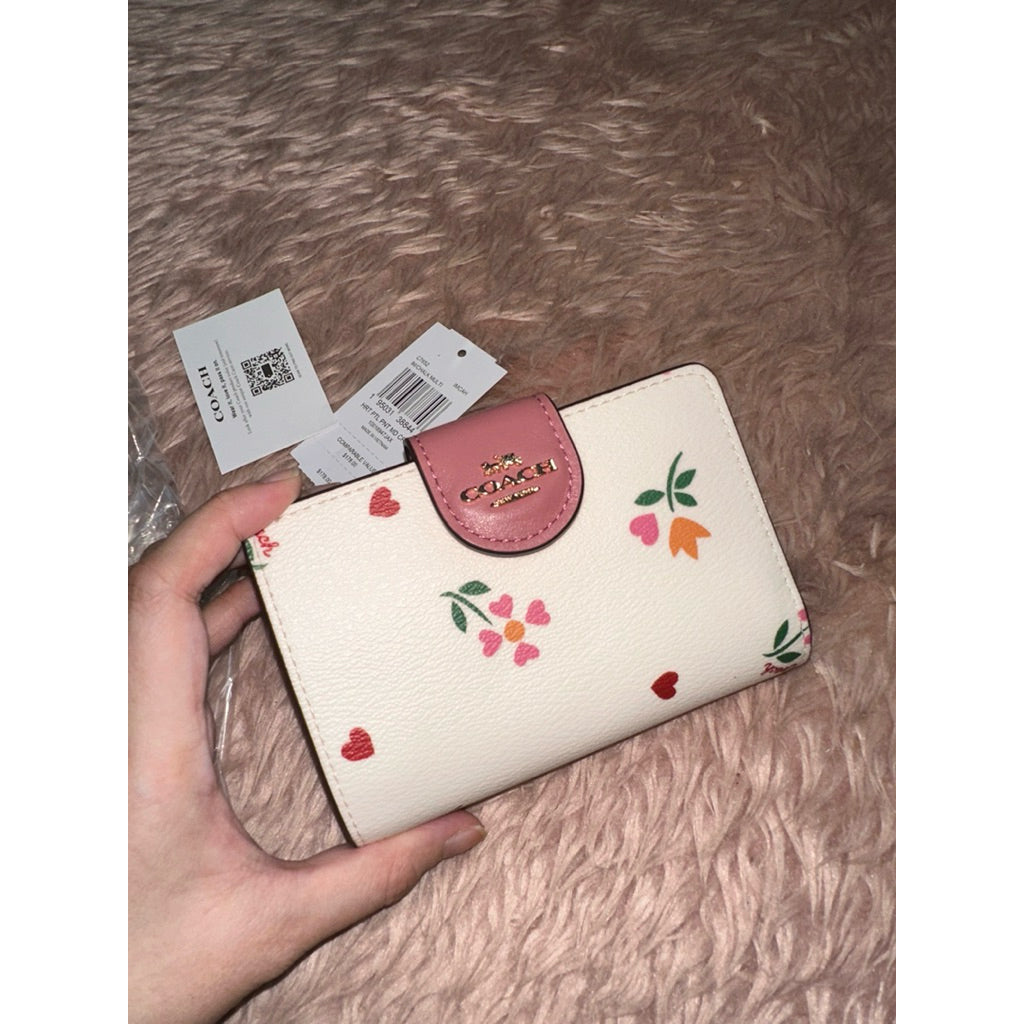 ORIG & IMPORTED CCH MEDIUM CORNER ZIP BIFOLD WALLET