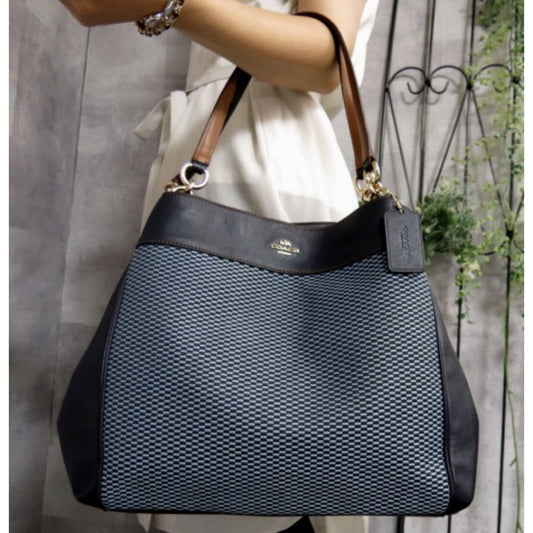 ORIG Preloved CCH Lexy Blue Denim Large Shoulder Bag