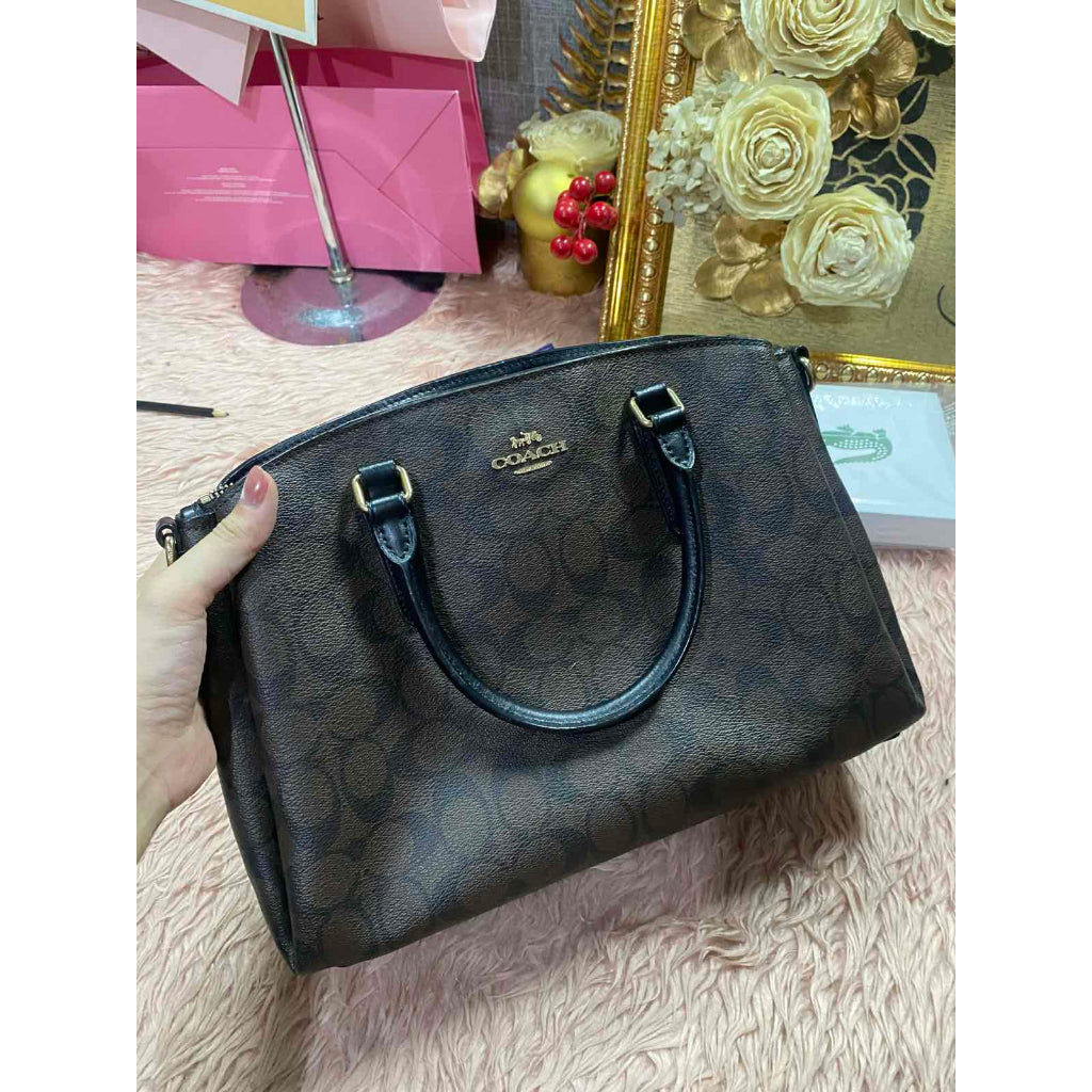 ORIG Preloved CCH Large Sage Carryall Brown/Black Bag