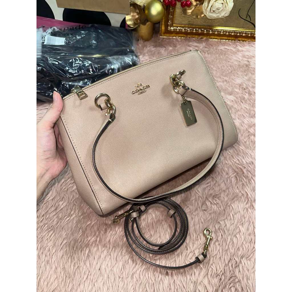 ORIG Preloved CCH Etta Carryall Tote Shoulder Large Taupe Bag