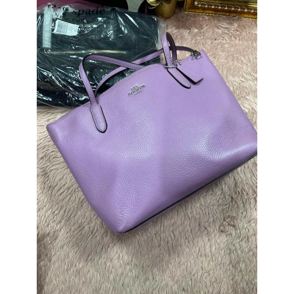 ORIG Preloved CCH Zip Top Tote Purple Bag