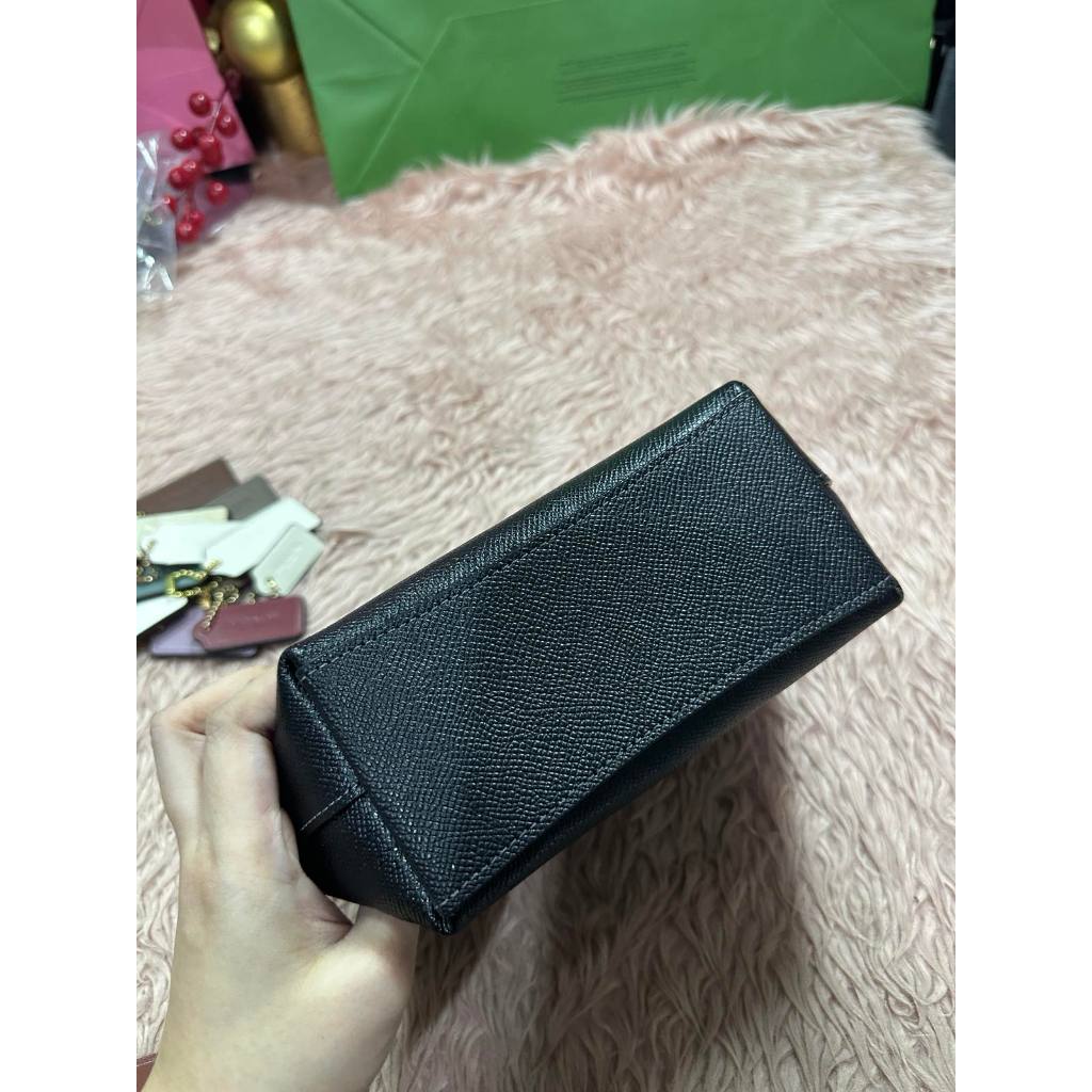 ORIG Preloved CCH Zip Top Crossbody Small Black Bag