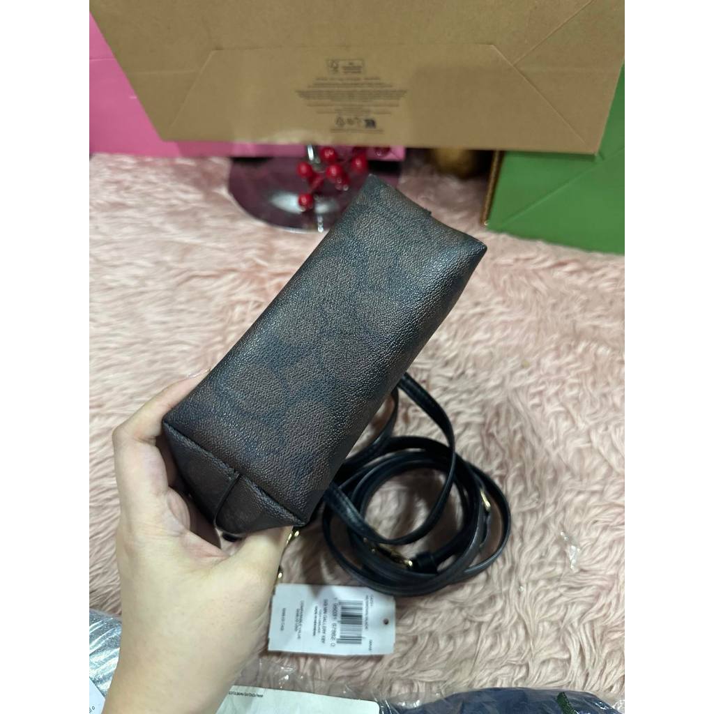 ORIG Preloved CCH Mini Gallery Crossbody Brown Bag