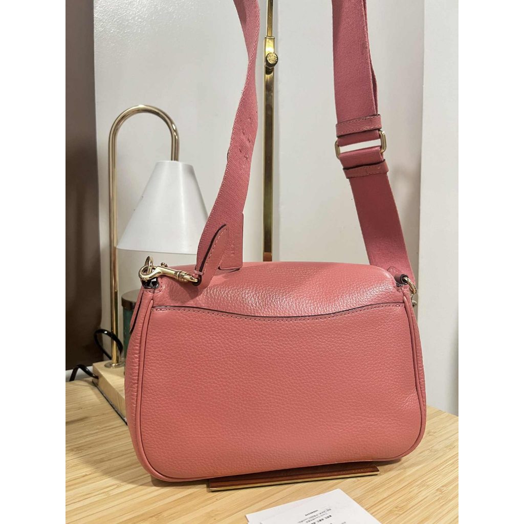 ORIG Preloved CCH Lucy Crossbody Flap Pink Taffy Bag