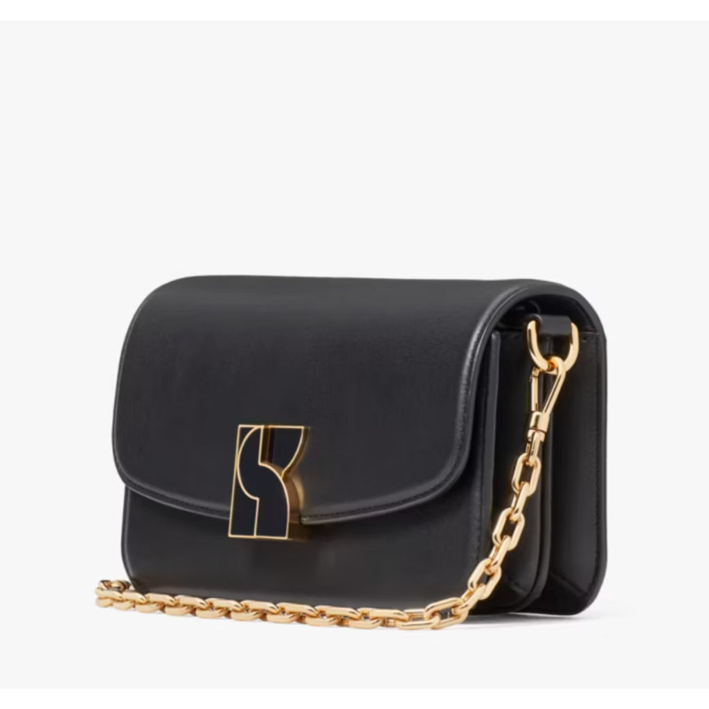 ORIG & IMPORTED KS Dakota Black / White Small Crossbody Bag