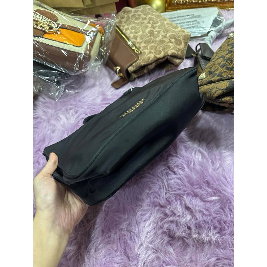 ORIG Preloved Retail KS The Little Better Sam Nylon Small Shoulder Bag Black