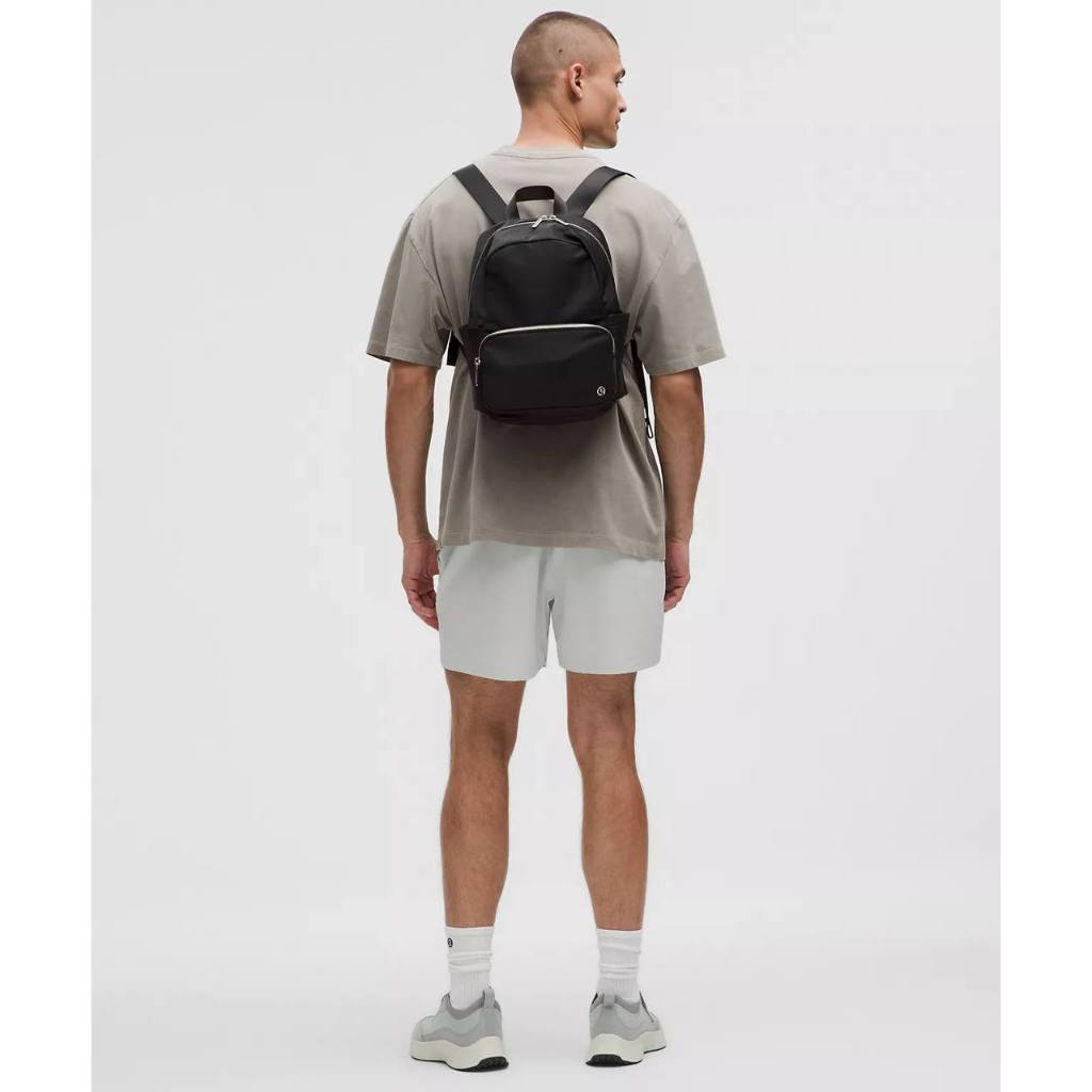 ORIG & IMPORTED Lululemon Everywhere Backpack Nylon Black Small 11.5L Bag Metal Hardware