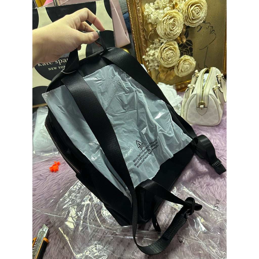 ORIG & IMPORTED Lululemon Everywhere Backpack Nylon Black Small 11.5L Bag Metal Hardware