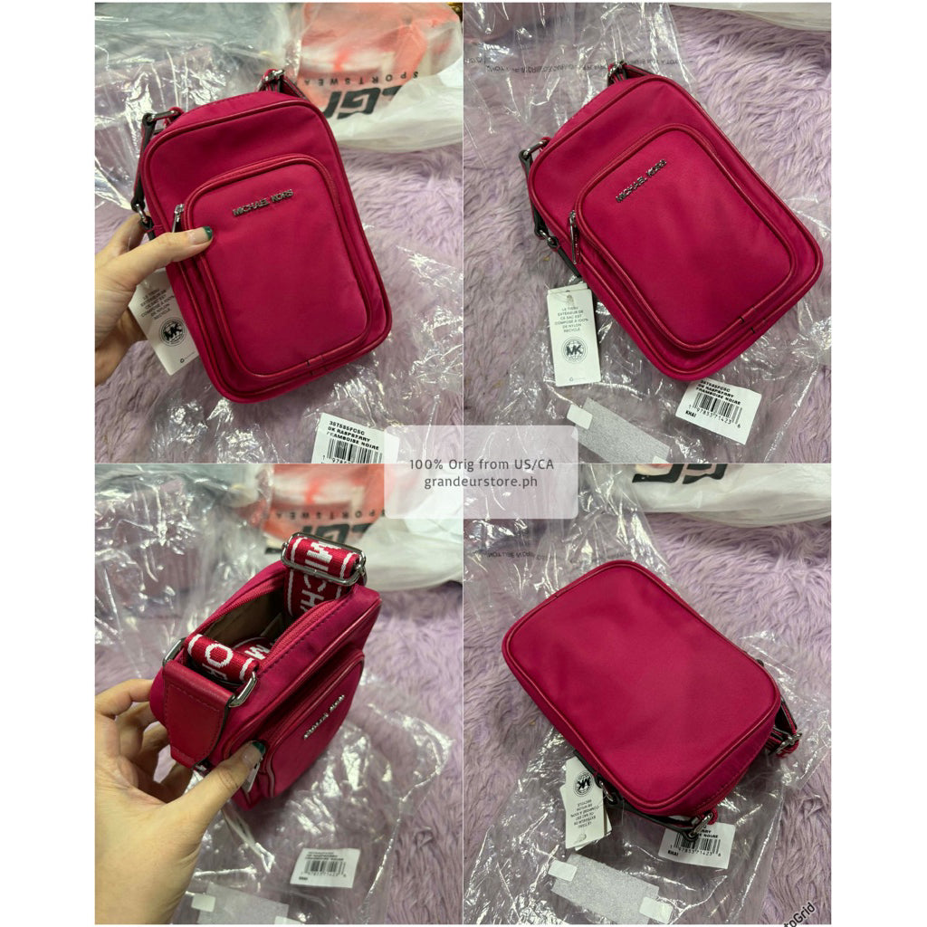 ORIG & IMPORTED MK Khai Nylon Crossbody Small Phone Black Pink Brown Bag