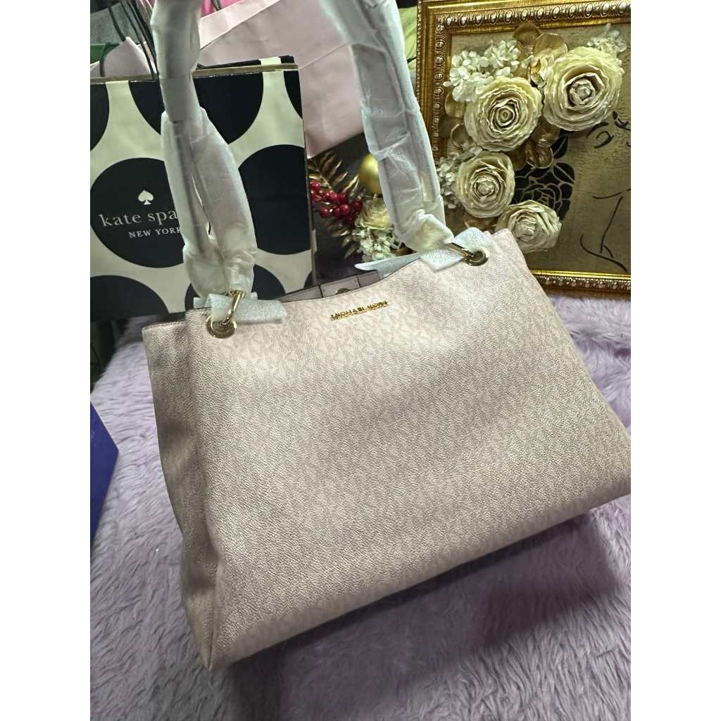 ORIG & IMPORTED MK Trisha Large Shoulder Pink Tote Bag