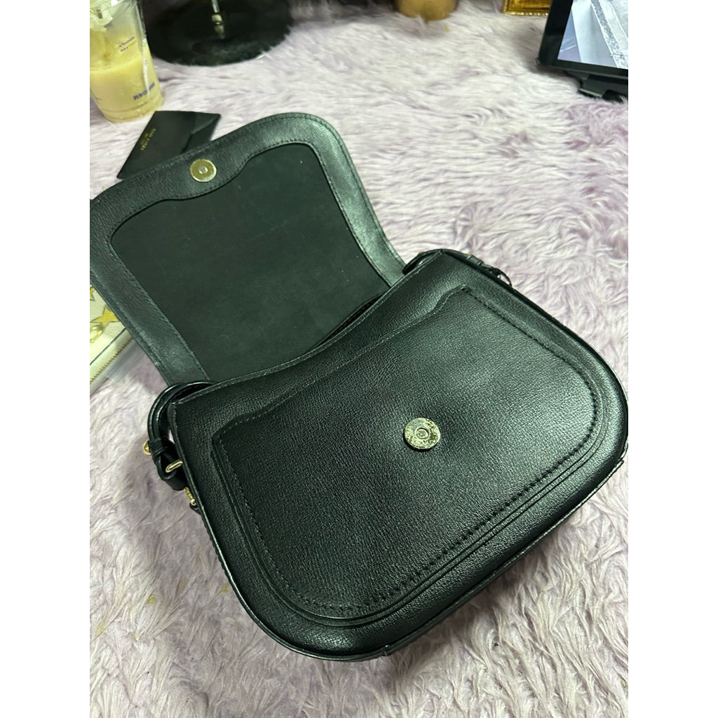 ORIG PRELOVED  MJ Mini Rider Leather Crossbody Bag