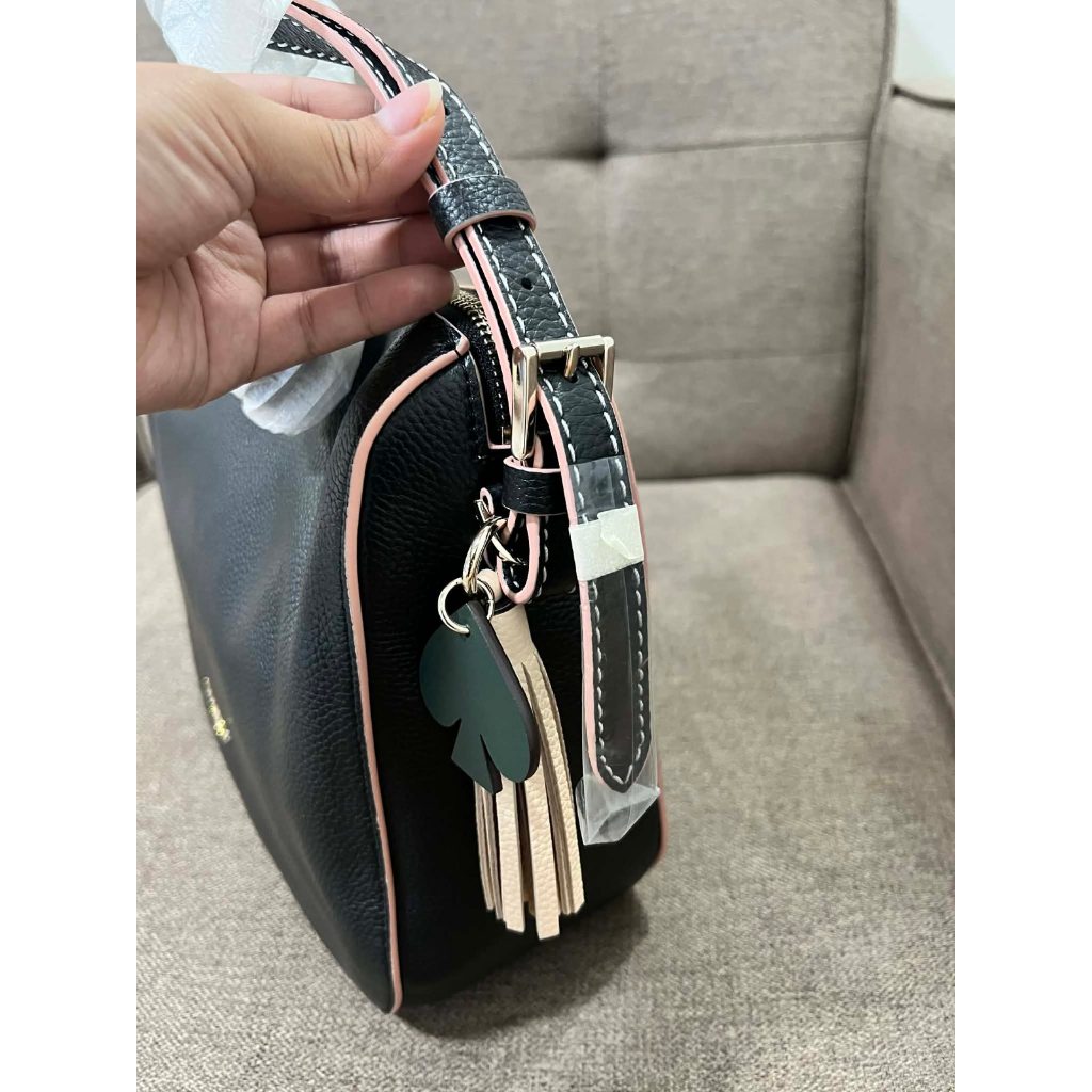 ORIG & IMPORTED Retail KS Anyday Medium Shoulder Bag Black