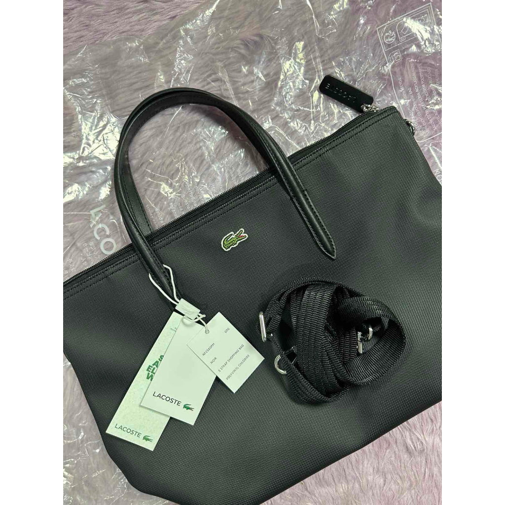 ORIG & IMPORTED LCT Concept Small Strap Tote Black Crossbody Bag