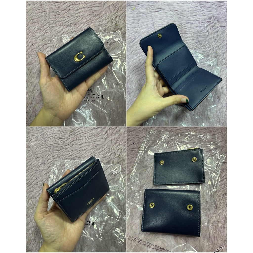 ORIG & IMPORTED CCH Retail Essential Card Holder 2 in 1 Small Wallet Blue Green