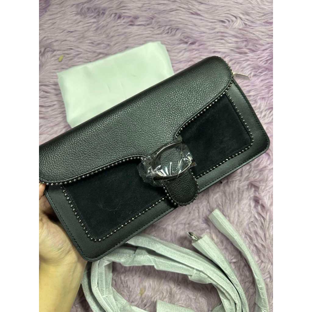 ORIG & IMPORTED CCCH Retail RARE Tabby 26 Shoulder Bag With Beadchain Black Bag