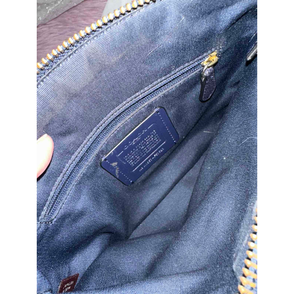 ORIG Preloved CCH Small Christie Carryall Satchel Blue Bag