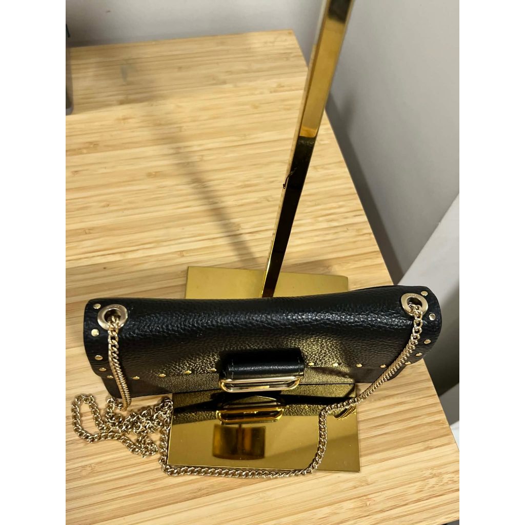 ORIG Preloved CCH Morgan Crossbody Chain Small Brown Bag