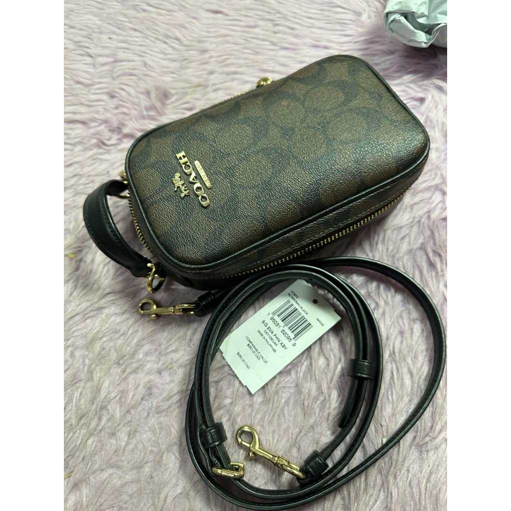 ORIG Preloved CCH Eva Phone Crossbody Small Brown Bag