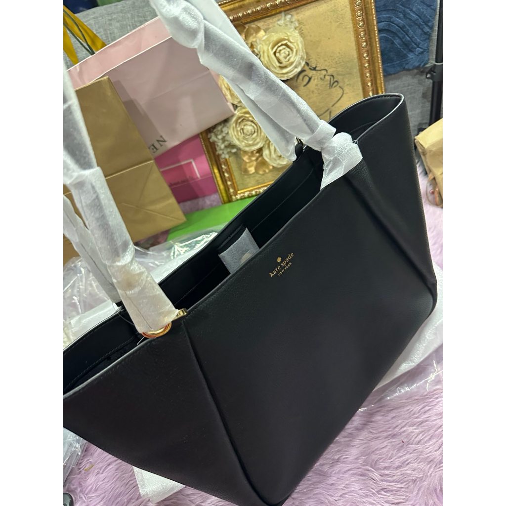 ORIG & IMPORTED KS Kayla Large Tote Black Bag