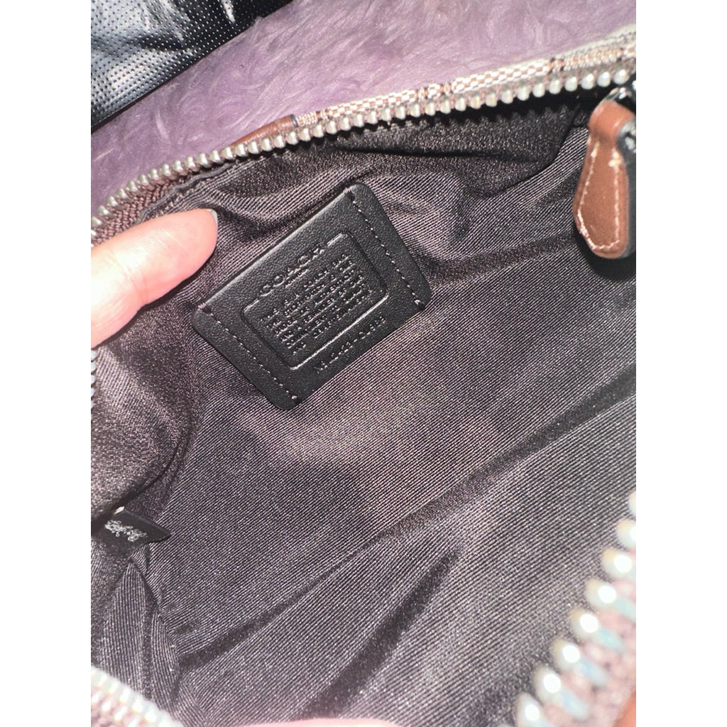 AUTHENTIC/ORIGINAL PRELOVED CCH Nolita Barrel Brown Small Bag In Jacquard