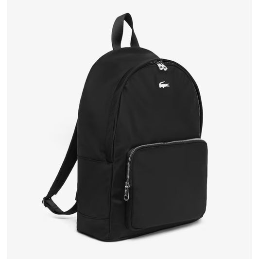 ORIG & IMPORTED Lacoste Easy Backpack Nylon Medium Black Bag