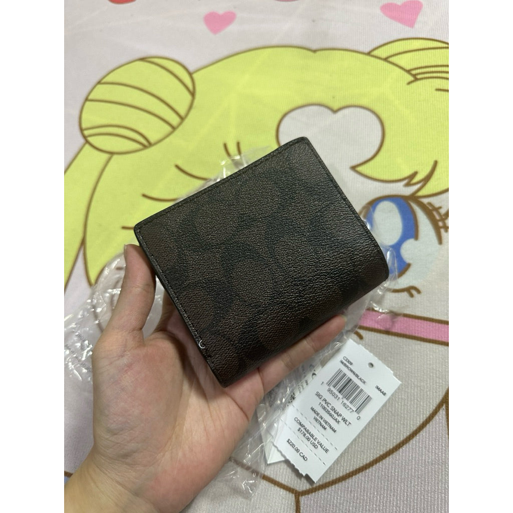 ORIG & IMPORTED CCH SMALL SNAP WALLET COIN PURSE