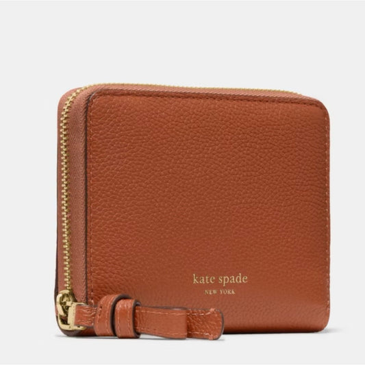 ORIG & IMPORTED KS Loop Zip Around Brown Wallet