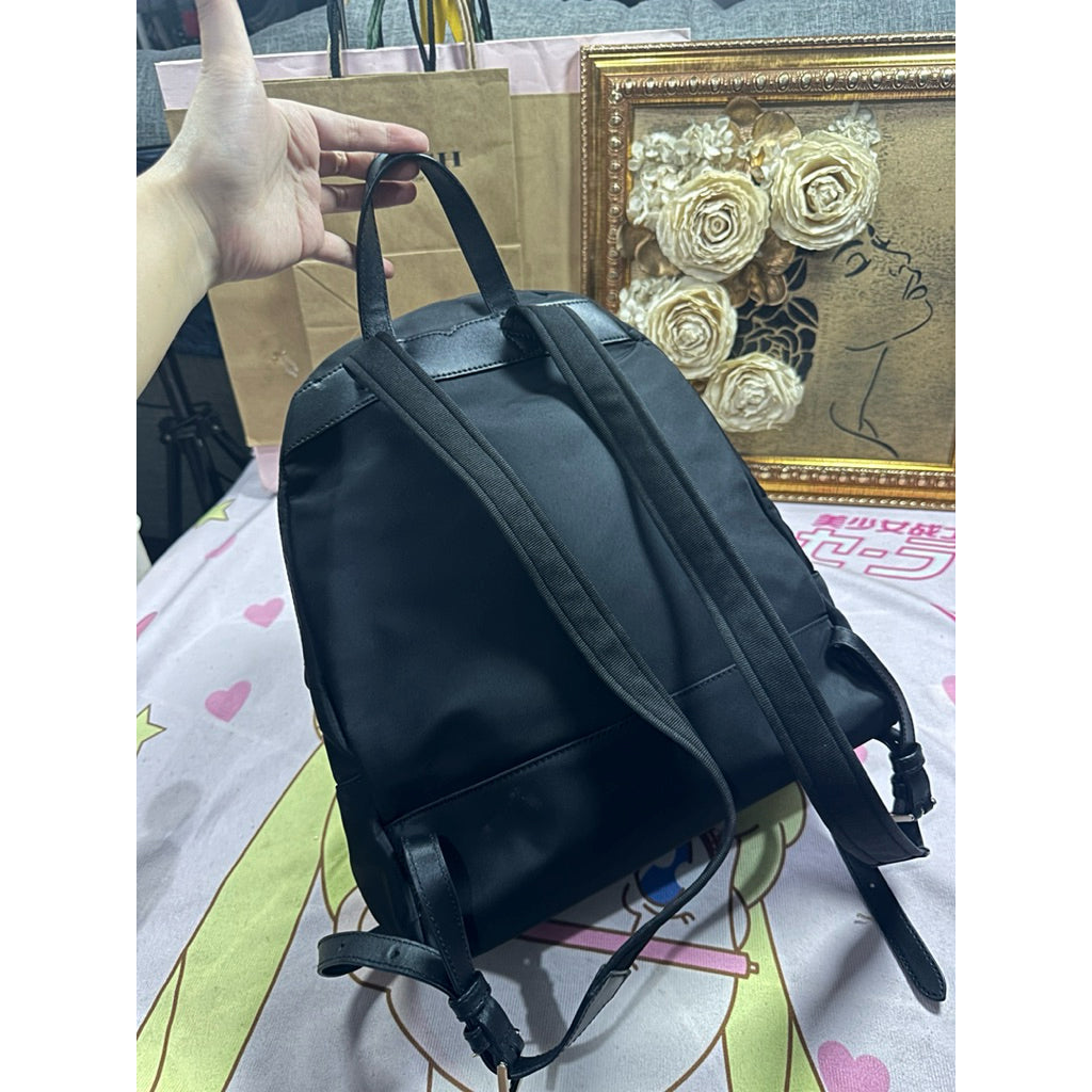 ORIG Preloved KS Karissa Nylon Backpack Black Bag