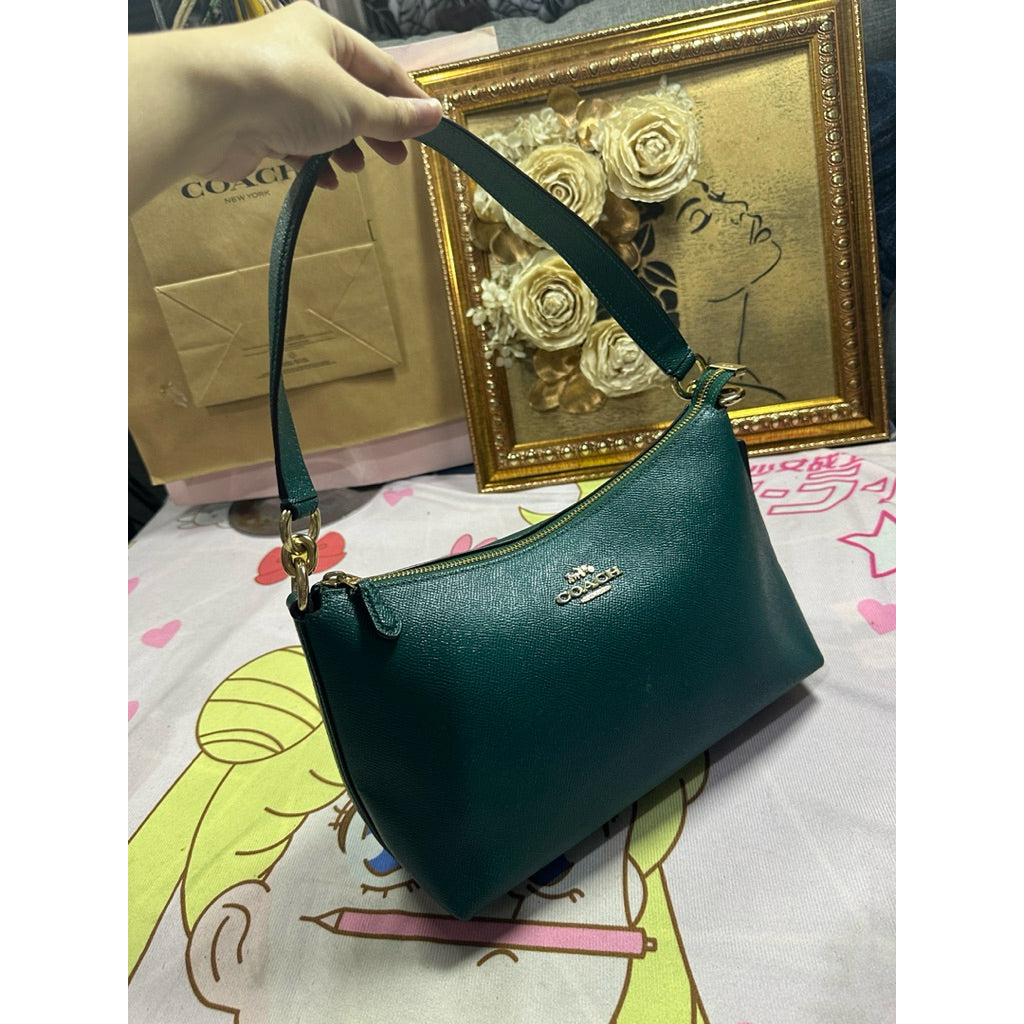 ORIG Preloved RARE CCH Clara Shoulder Green Bag