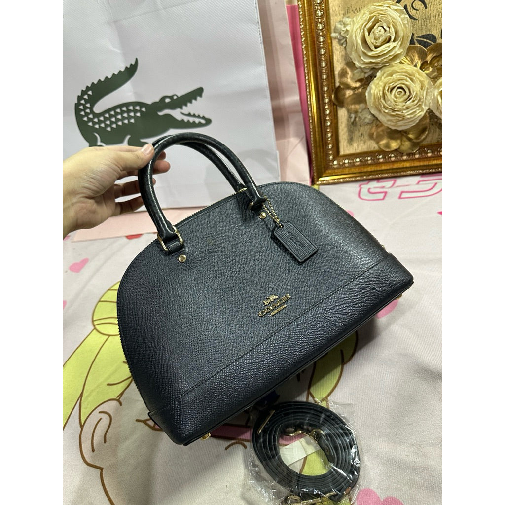 ORIG Preloved RARE CCH Mini Sierra Satchel Dome Blue Bag