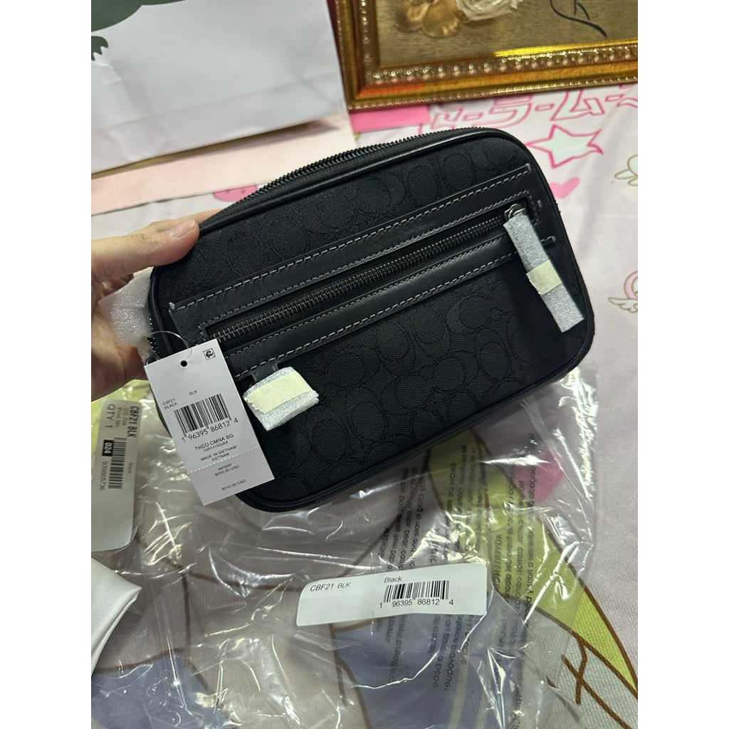 ORIG & IMPORTED CCH Theo Camera Bag In Signature Jacquard Men Black Camera Bag