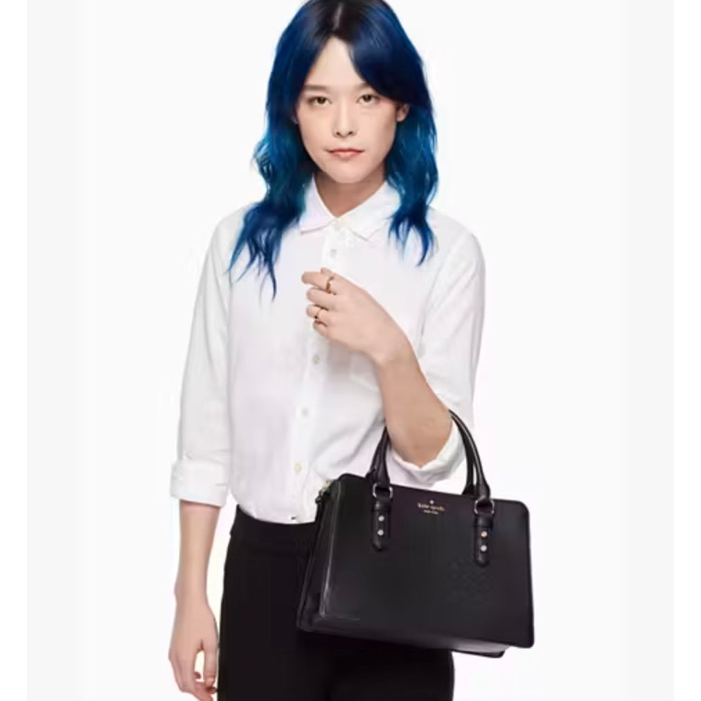 ORIG Preloved KS Mulberry Street Lise Satchel Black Bag