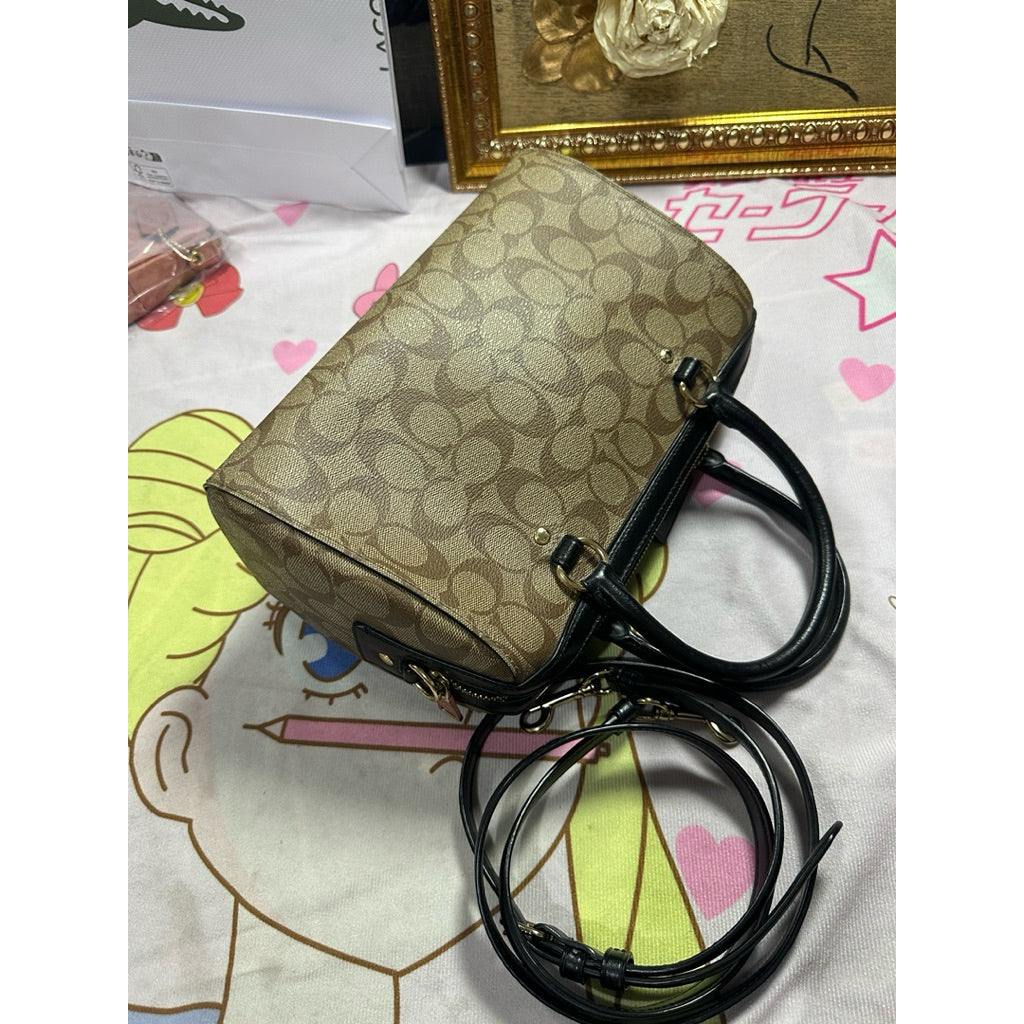 ORIG PRELOVED CCH Rowan Satchel Bag in Khaki Black