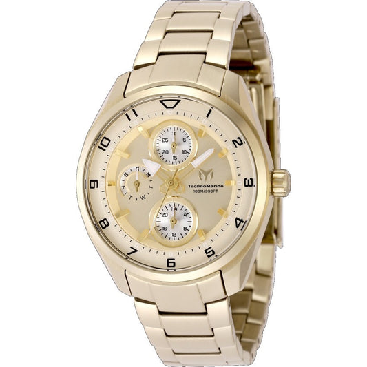 ORIG & IMPORTED Technomarine OCEAN 36mm TM-318111 Gold Lady's Watch
