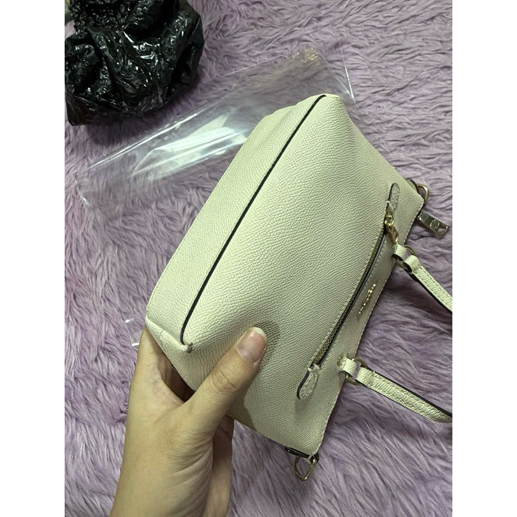 ORIG Preloved CCH Mini Gallery Crossbody Bag Chalk White