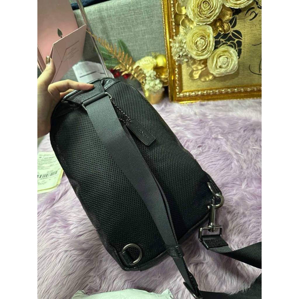 ORIG Preloved CCH Charles Pack with Camo Print Green Men Bag