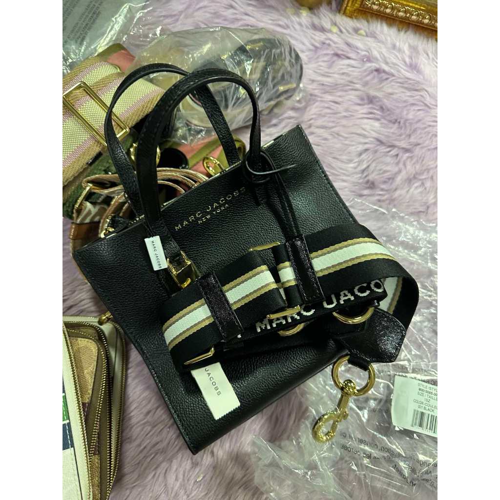 ORIG & IMPORTED MJ Mini Grind Tote Bag in Black