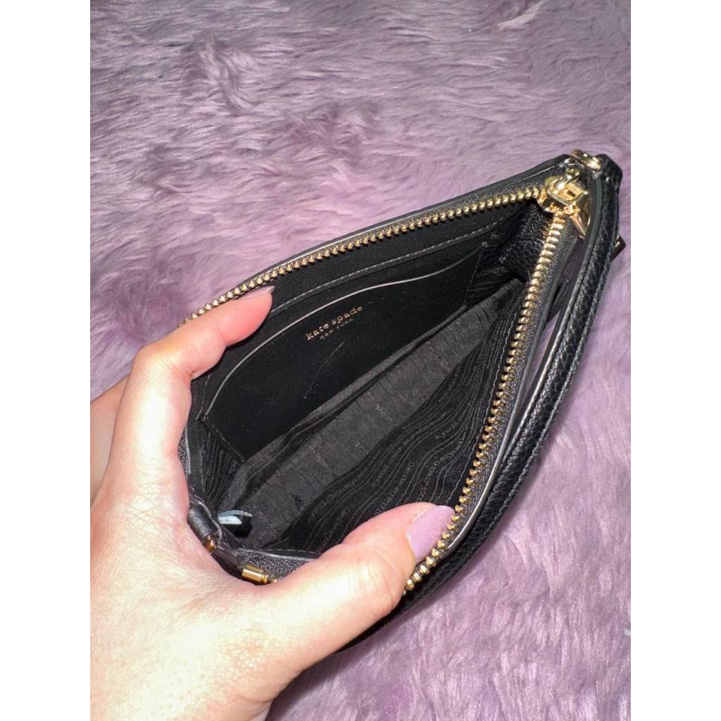 ORIG & IMPORTED KS Ava Pochette Small Shoulder Black Bag