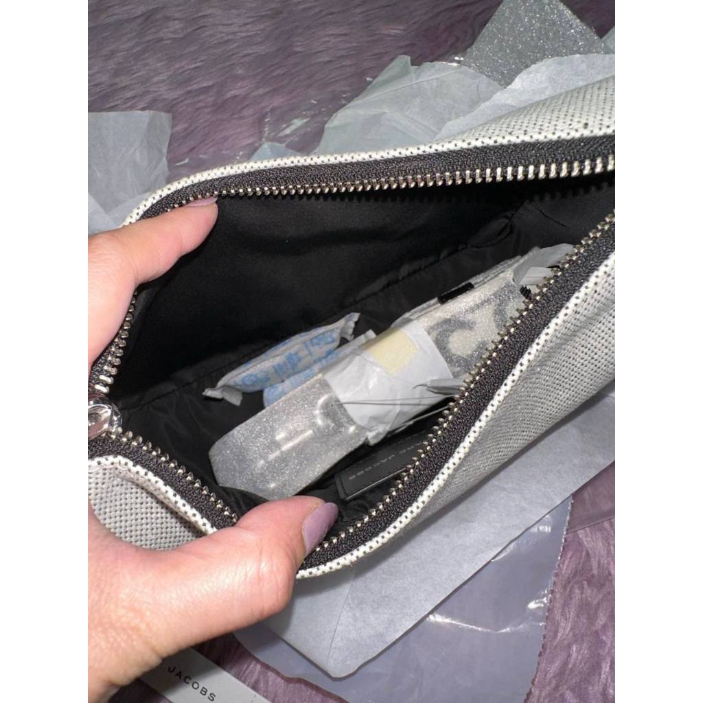 ORIG & IMPORTED MJ Drifter Small Hobo Bag Black/White