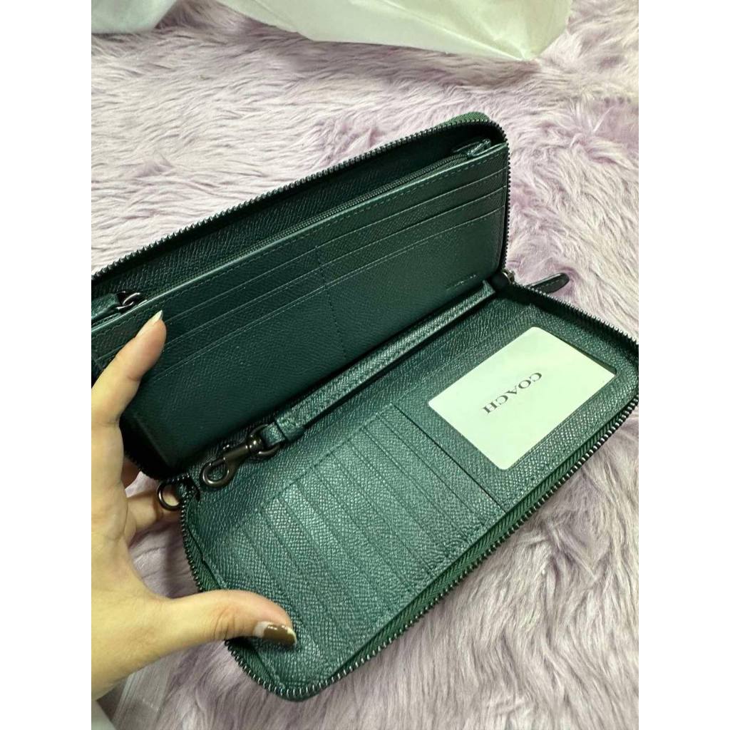 ORIG & IMPORTED CCH Continental Long Blue Teal Wallet Wristlet