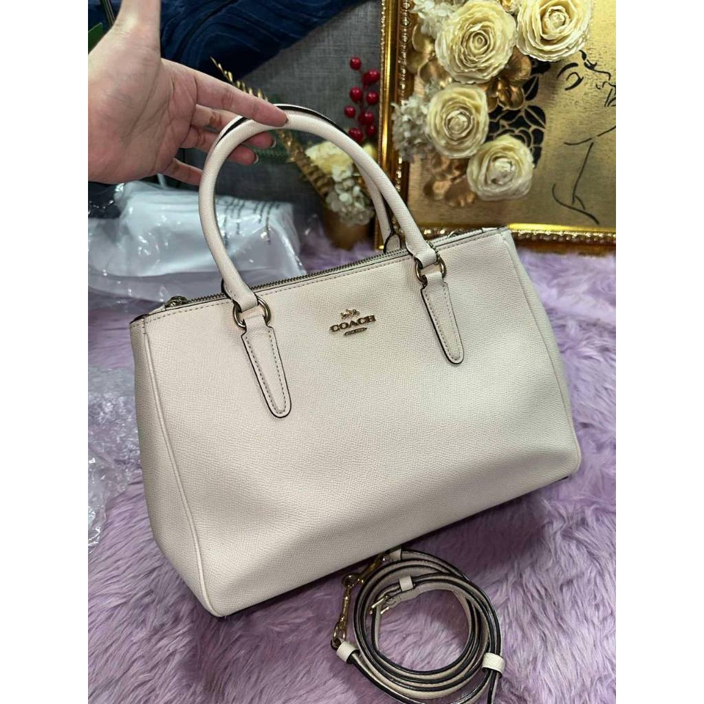 ORIG Preloved CCH Surrey Carryall Satchel White Bag